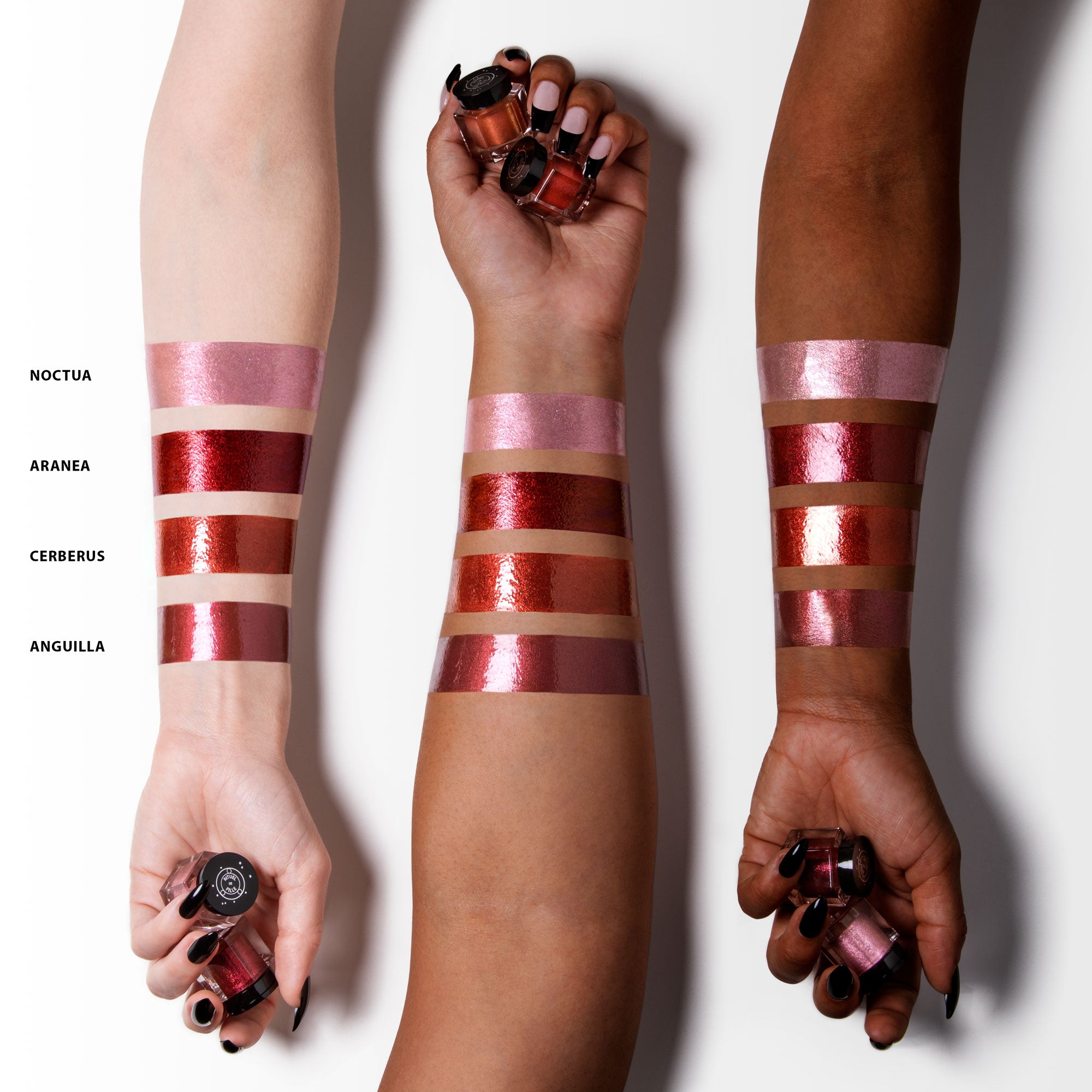 Color Set: Red Star (4 Shades) | Celestial Sphere Gelée Eye Gloss - Rituel de Fille